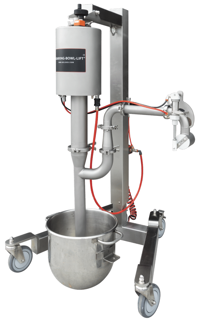 Belmixing-bowl 600 depositor rotary cut-off